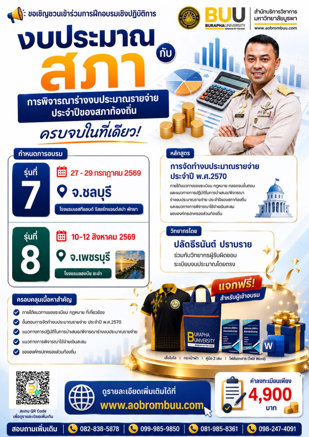 งานงบประมาณ การใช้จ่ายเงินสะสม งานสภา